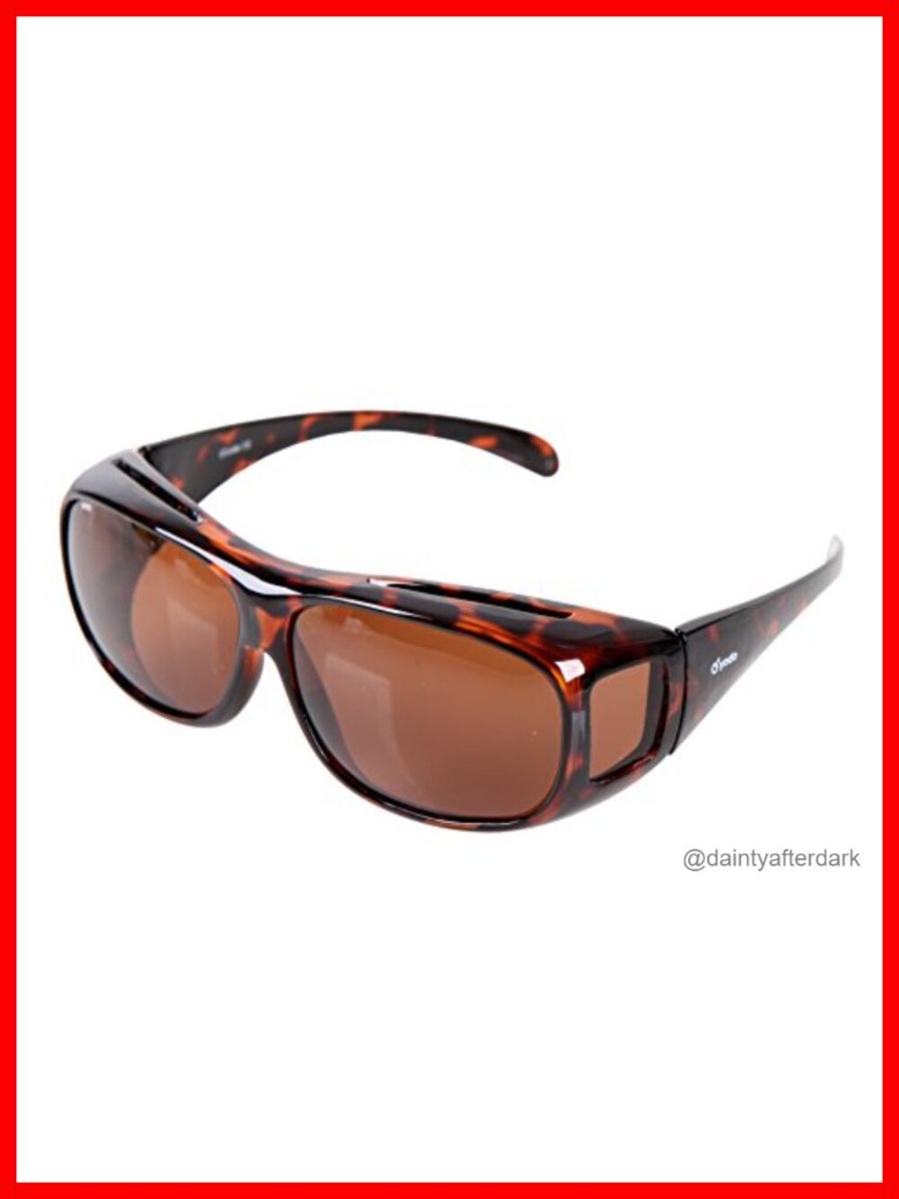 Polarized Fit Over Glasses Sunglasses UV400 Rectangular Men Women